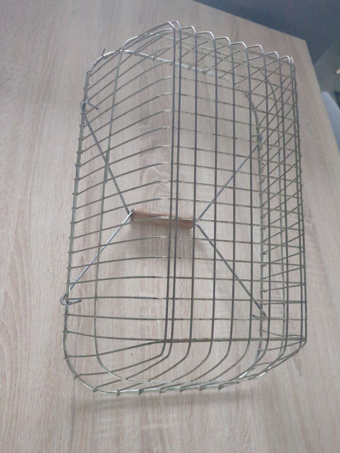 Vintage metal basket