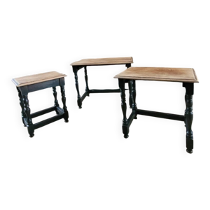 tables gigognes bois