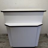 Old plastimeuble counter with cash drawer