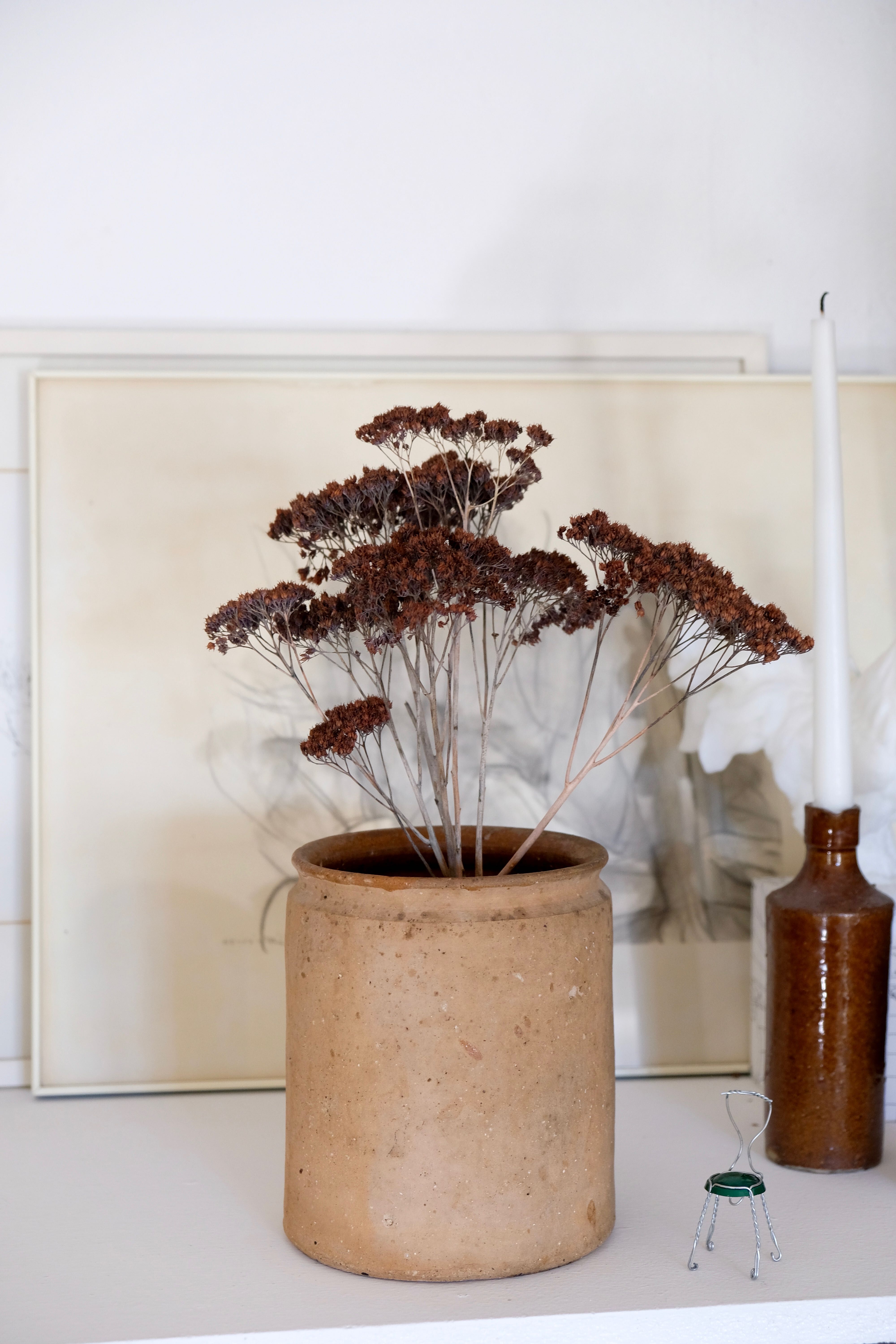 Old terracotta pot Provence XIX th