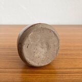 Vintage flamed stoneware vase