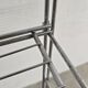 Balton vintage shelf from the 1980s in chrome metal – 215 cm