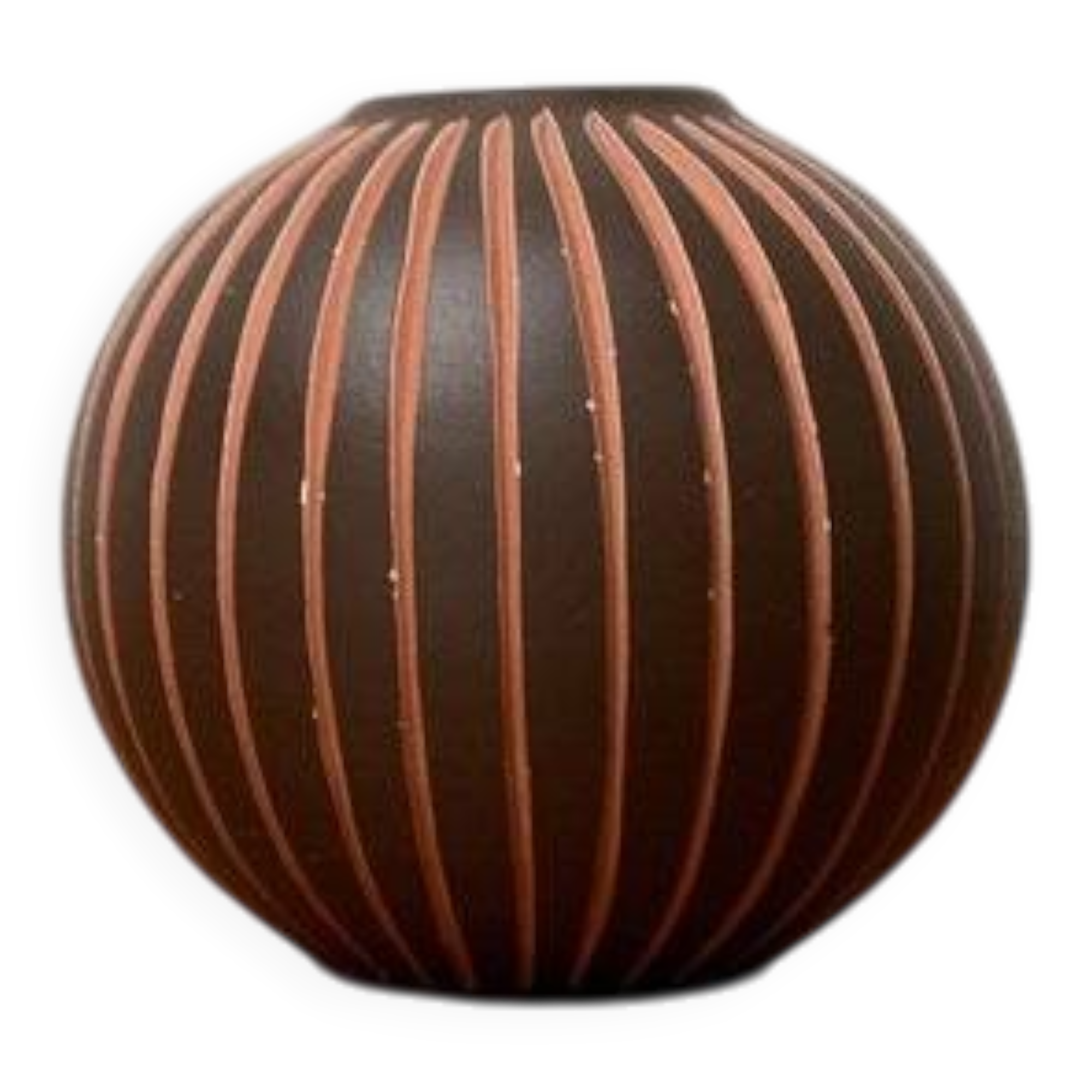 Wormser Terra-Sigillata pottery vase from Germany, mid-century, 1960s.