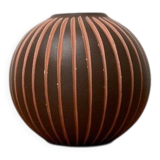 Wormser Terra-Sigillata pottery vase from Germany, mid-century, 1960s.