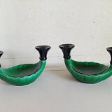 Pair of Art Deco candlesticks by Paul Milet for Sèvres