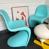 Panton Junior, turquoise children's chair Vitra