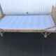 Vintage rattan bed one place