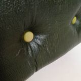 Space pouf with storage from the 70