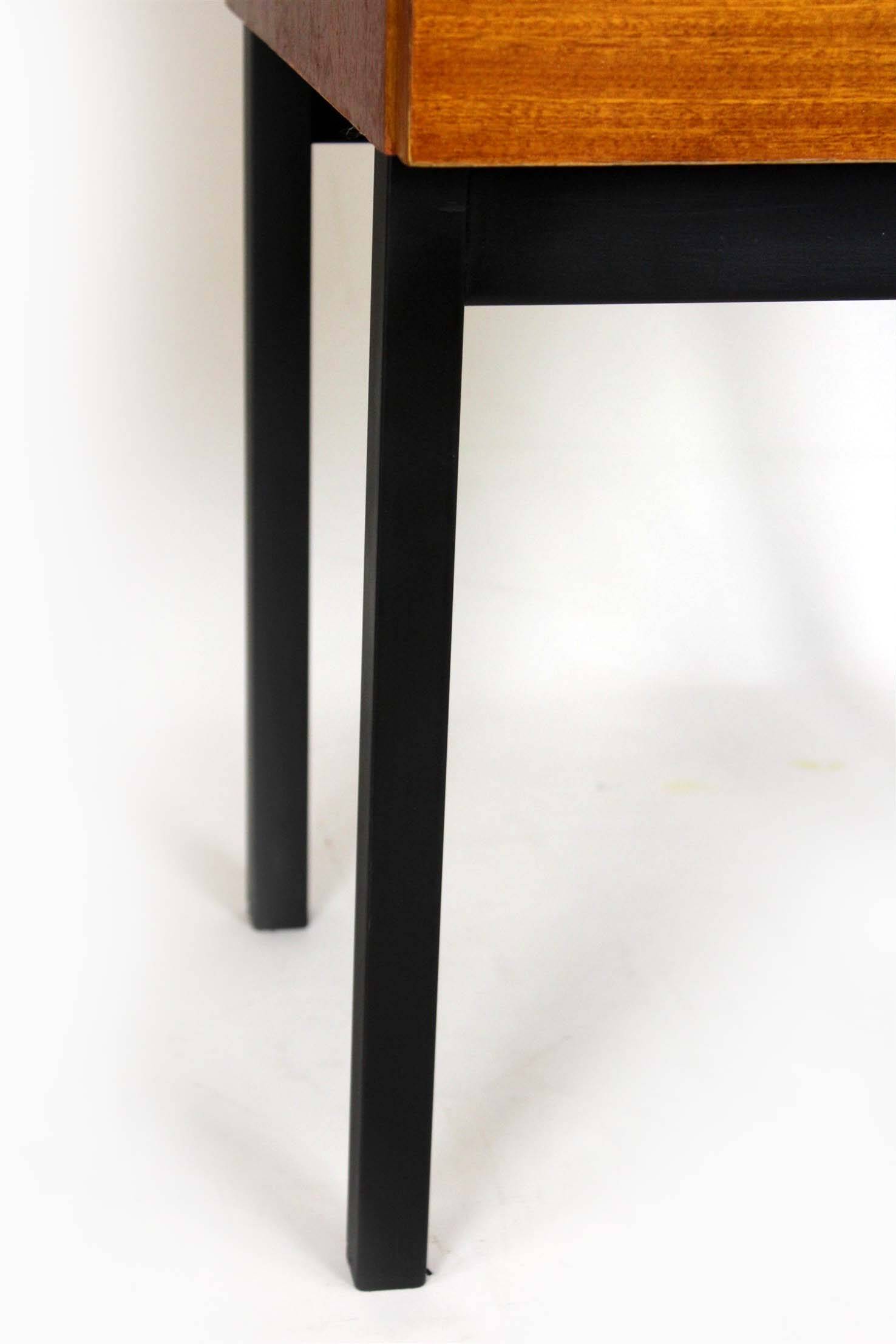 Mid-Century Modern Czechoslovakian Mahogany Nightstands by Up Závody, 1970s