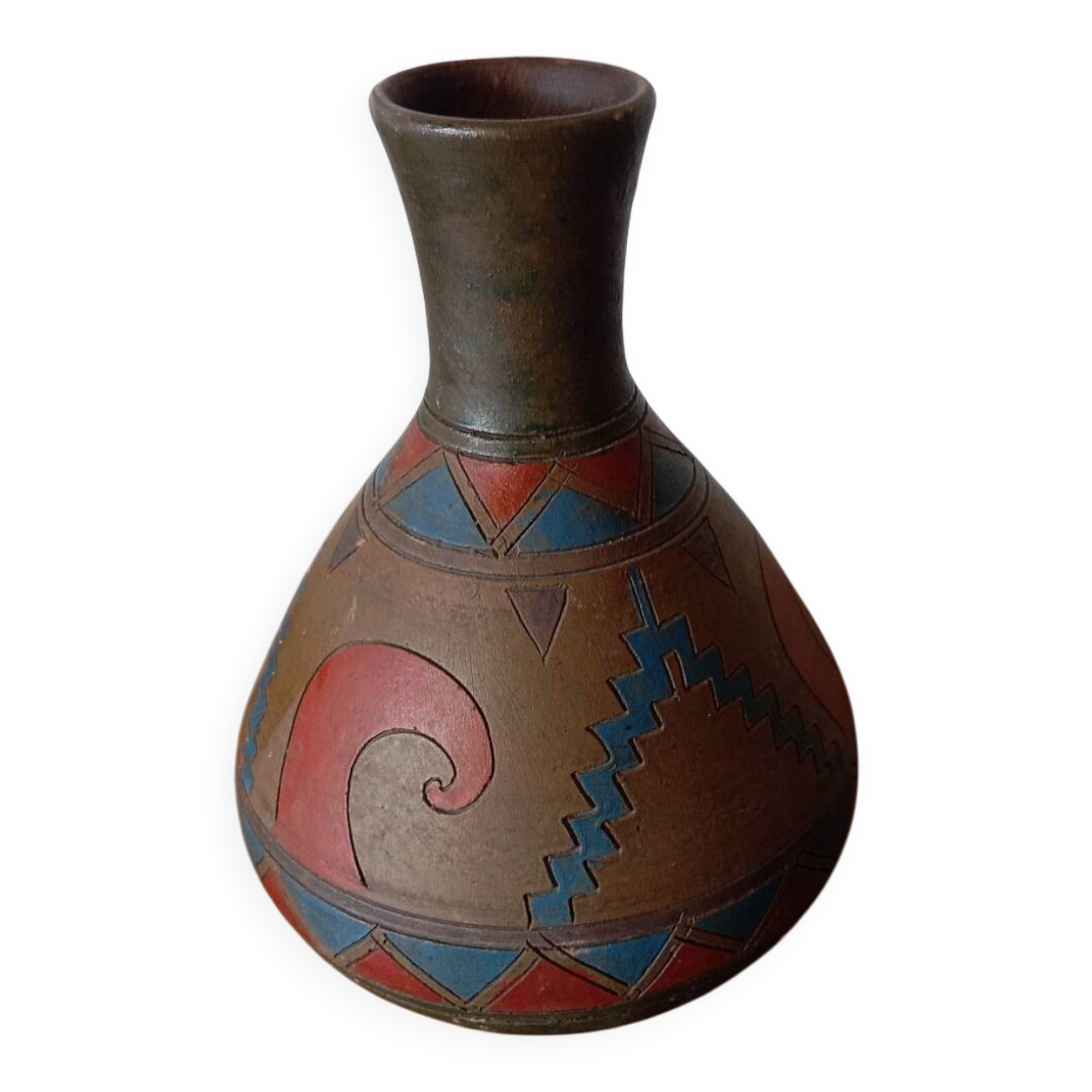 Native American vase from the late 1950s