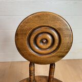 Pair of small Breton style chairs