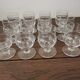12 verres à liqueur