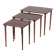 Nest Tables in Rosewood by Møbel Intarsia, Denmark, 1960s, Set of 3