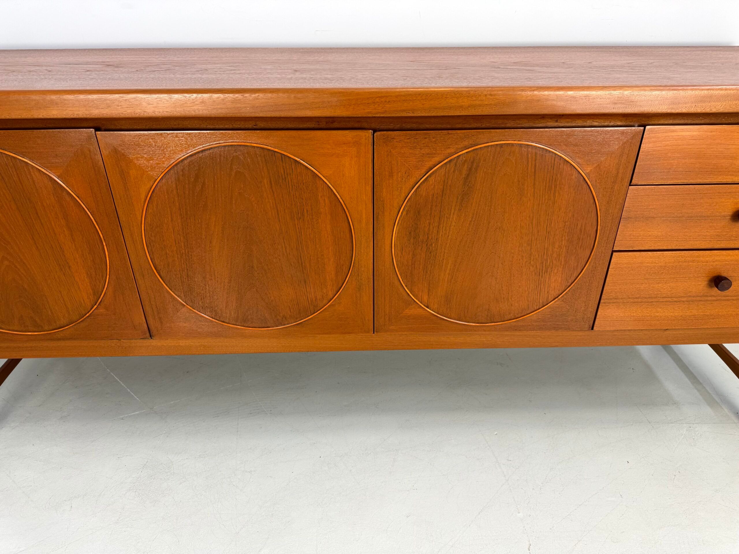 Vintage Nathan Circle sideboard.