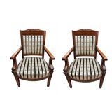 Paire de fauteuils au Dauphin