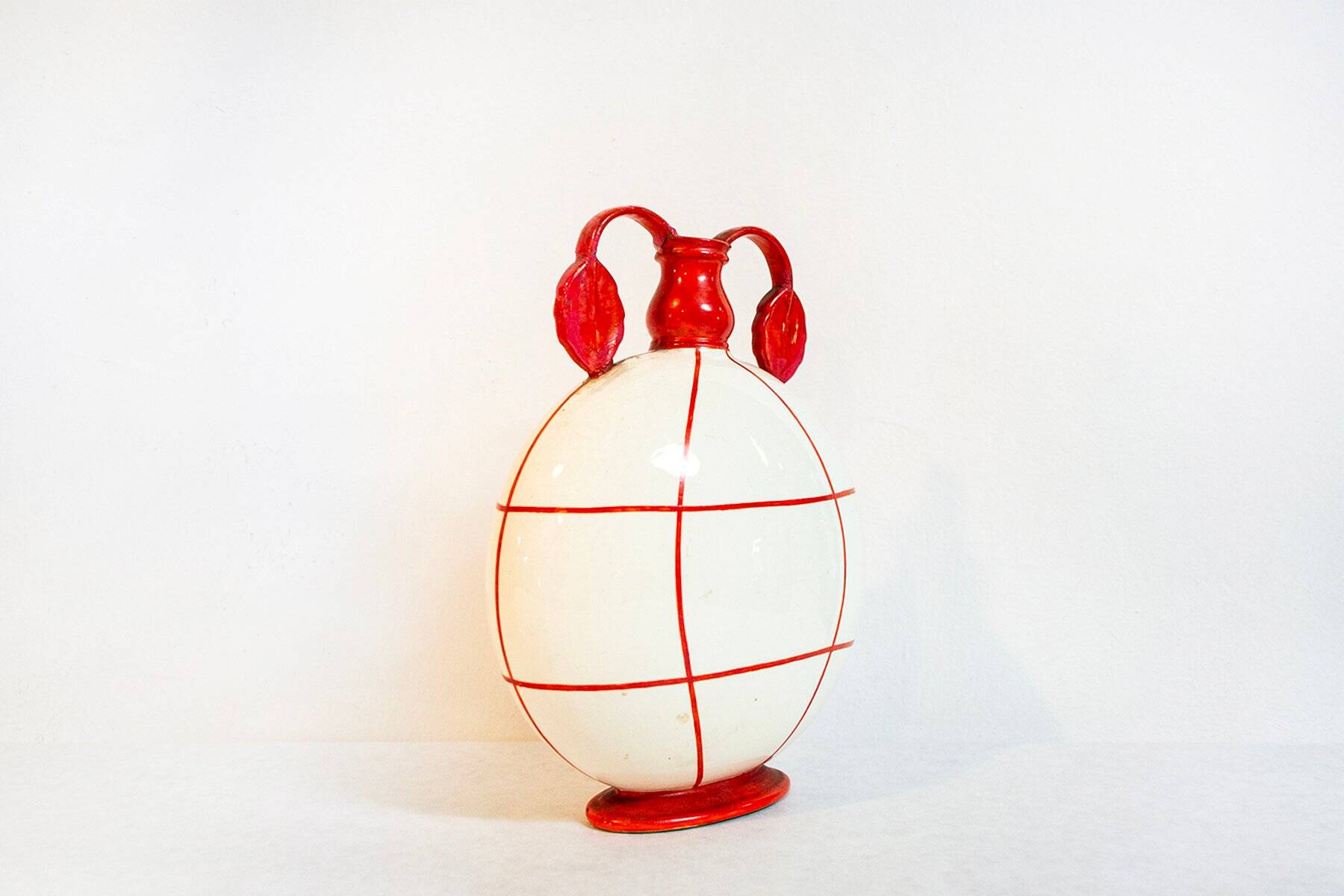 Monza 83 vase by Guido Androvitz for Società Italiana Ceramica Laveno, 1920s