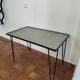 Metal and glass console