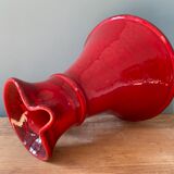 Wide pitcher in glazed sandstone