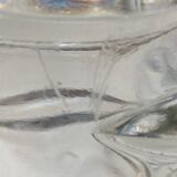 Vase en verre, travail italien, 1970