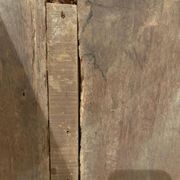 Table basse plateau porte indienne en bois teck