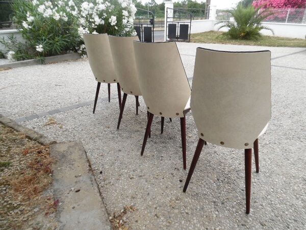 Set of 4 Baumann chairs