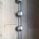 Metal wall coat rack