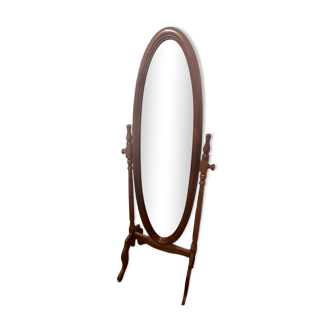 Wooden psyche mirror