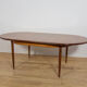 Mid-Century Oval Teak Extending Dining Table from G-Plan, United Kingdom, 1960s