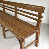 Vintage bench 50's Solid Wood