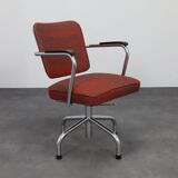 Office Chair with Ottoman by Paul Schuitema for Fana, 1960s