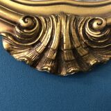Louis XV style gilded mirror