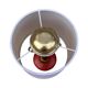 Table lamp with a lampshade Belgium 1980s.