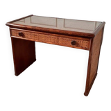 Roche-Bobois rattan desk