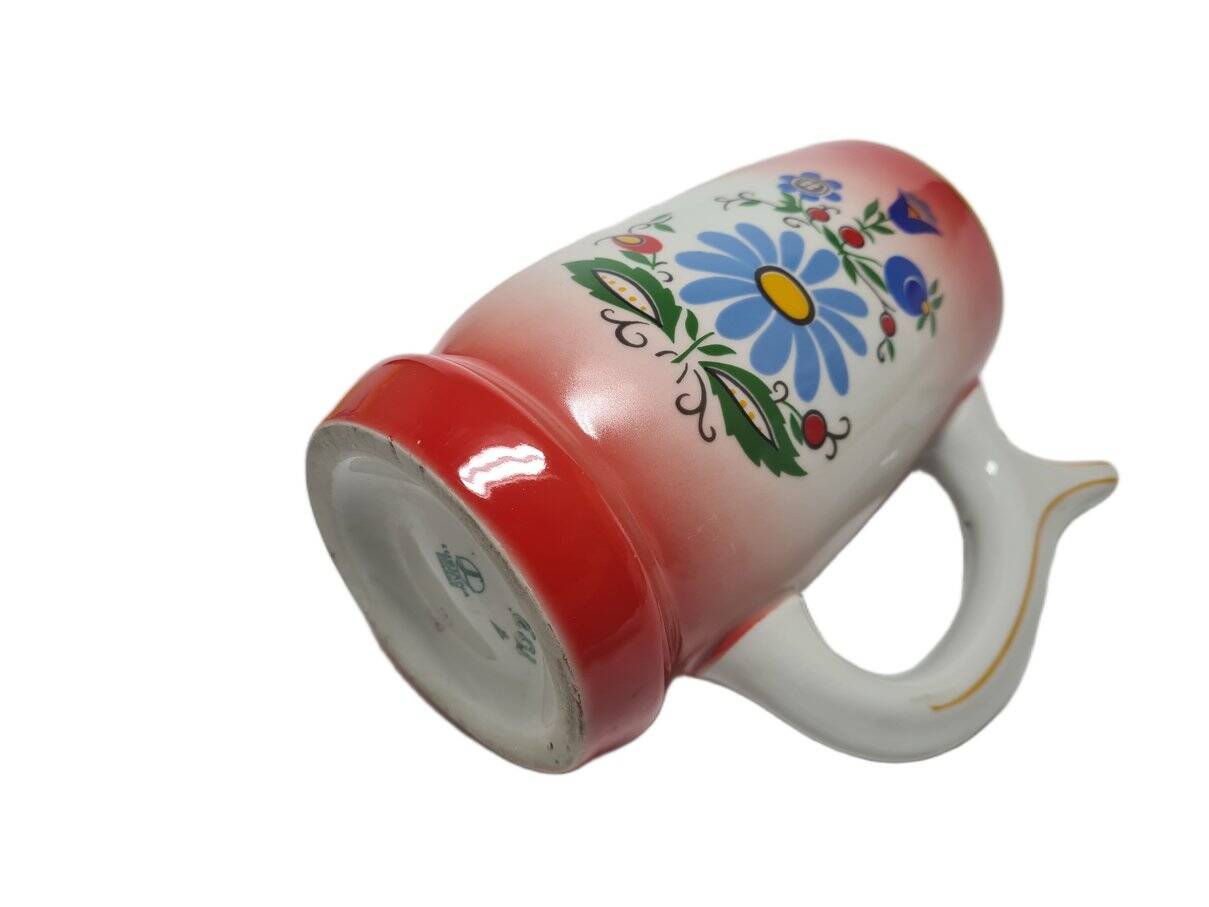 Postmodern beer cup from Lubjana, Poland, 1970s