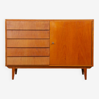 Wooden chest of drawers produced in the Czech Republic, 1960