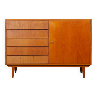 Wooden chest of drawers produced in the Czech Republic, 1960