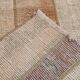 Red & Cream Long Turkish Vintage Runner Rug. 69x312Cm