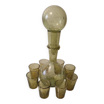 Carafe et verres Biot