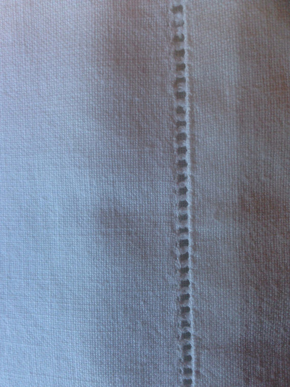 Old linen, cloth of cotton white, small day Venice