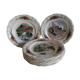 8 plates for dessert obernai Sarreguemines h.loux