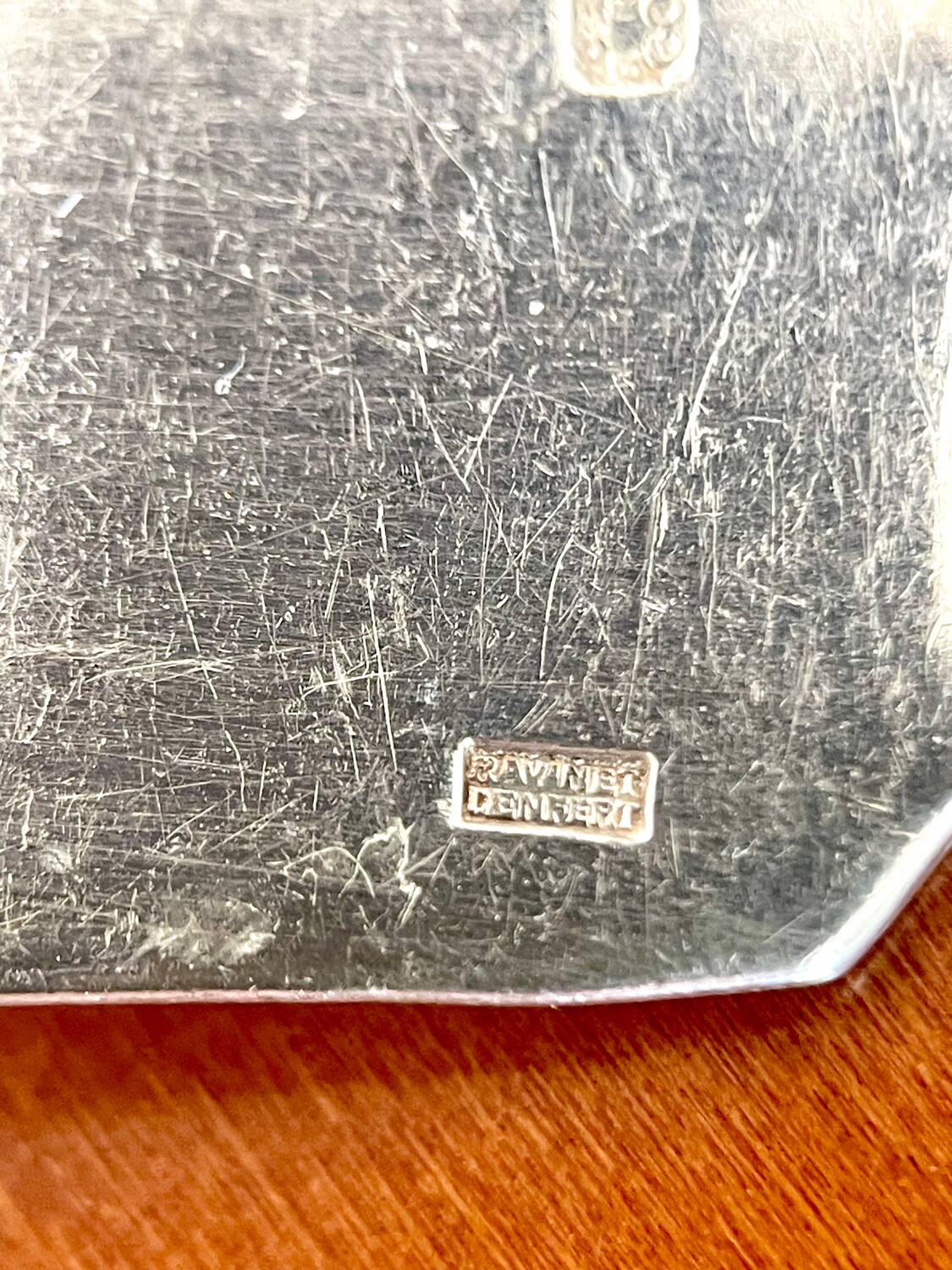 Ravinet d'enfert fish service, 12 place settings with serving cutlery