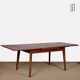 1950s oak extendable dining table