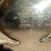 Reed & Barton Solid Sterling Silver Sugar Bowl & Creamer 790 grams