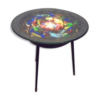 Table lumineuse des années 50