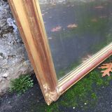 Louis Philippe period gilded wooden mirror