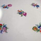 3 old saucers breakfast set porcelain limoges manufacture georges boyer xxth