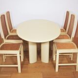 Table and 6 chairs by Mario Sabot from the 70s