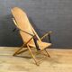 Antique safari campaign lounge folding chair, Spain 19th century