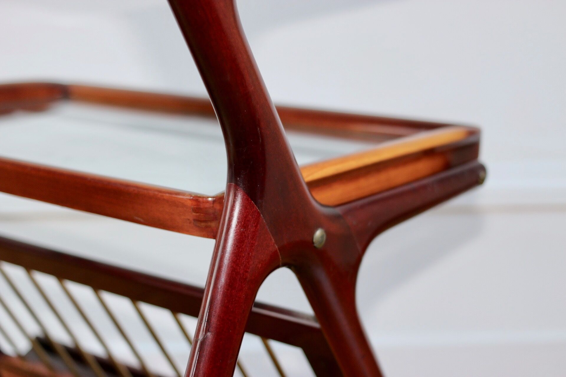 Dessert Italian mahogany bar 1950
