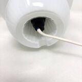 Small mushroom lamp in white opaline